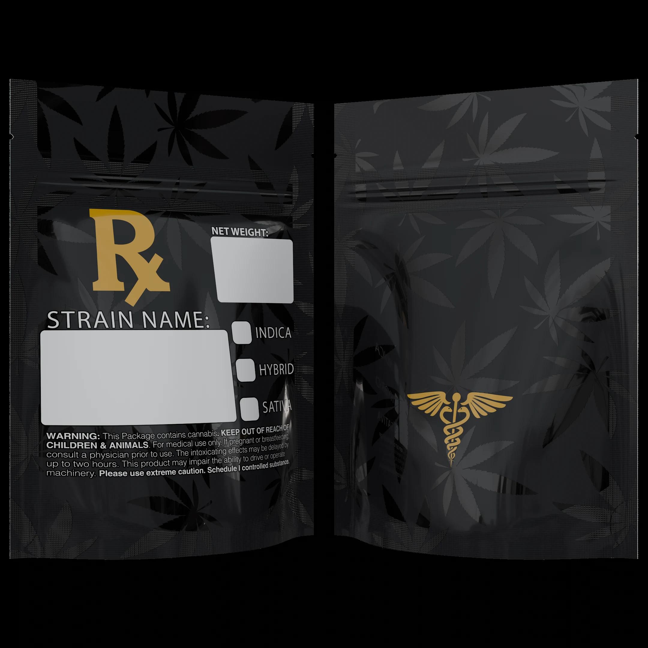 1/8 oz Rx Generic, designer printed mylar bag