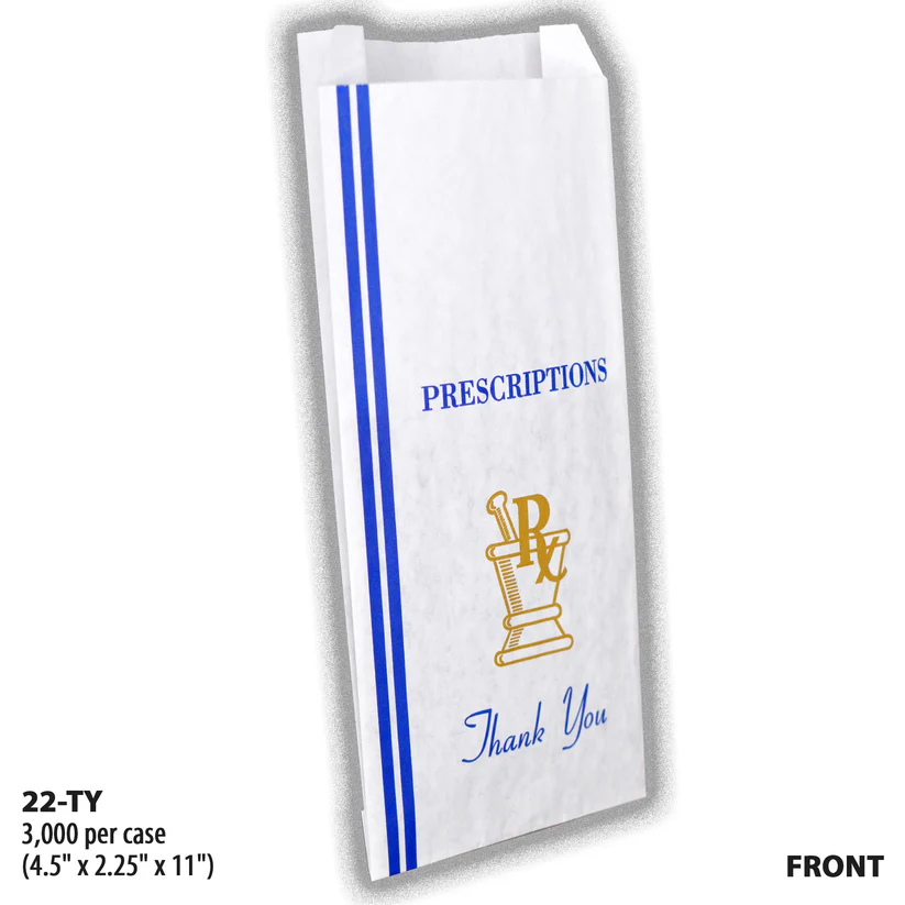 Pharmacy Bags - TY Design, paper bag