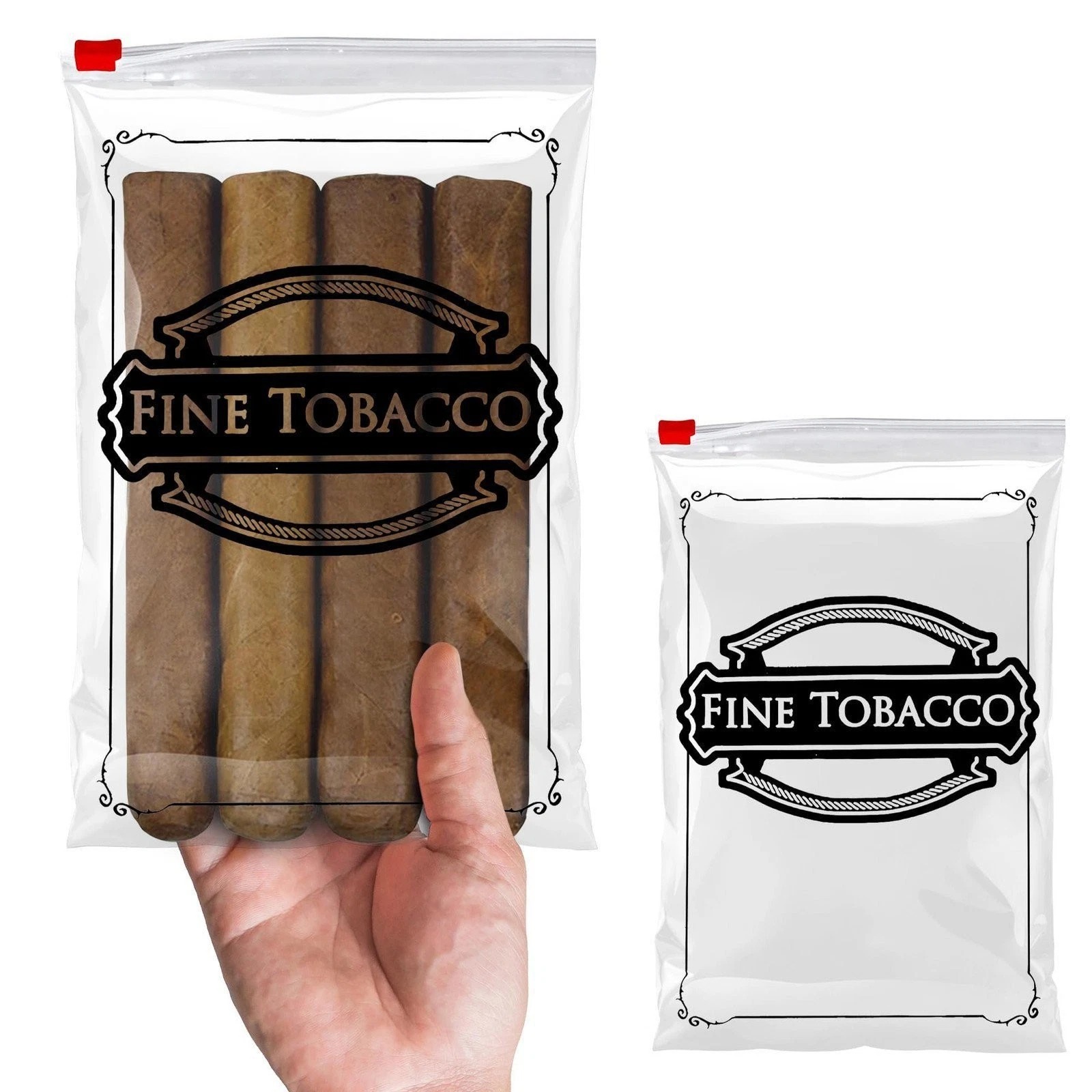 Slider Cigar Bags 4 Mil 6.5 x 10