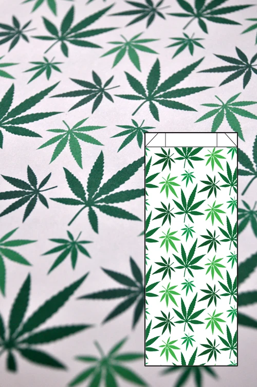 Dispensary Bag Design #16, paper bag