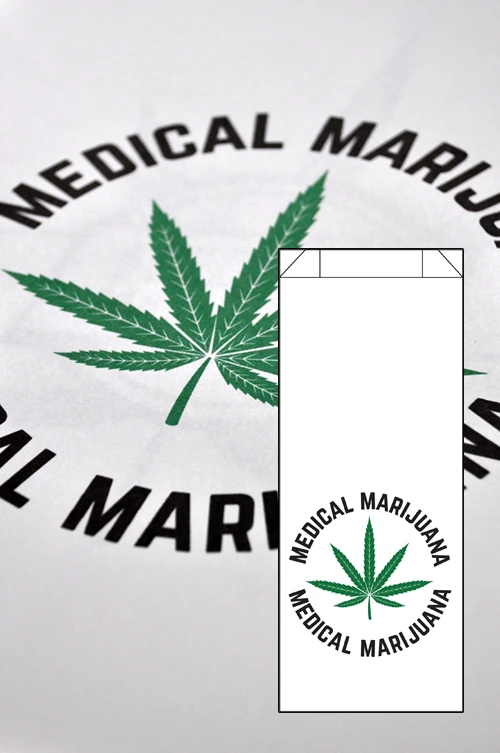 Dispensary Bag Design #18, paper bag