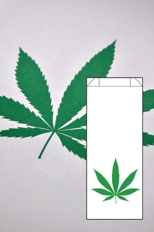 Dispensary Bag Design #22, paper bag